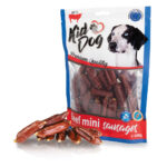 Mini cârnați de vită pentru câini - recompensă delicioasă 250 g KidDog