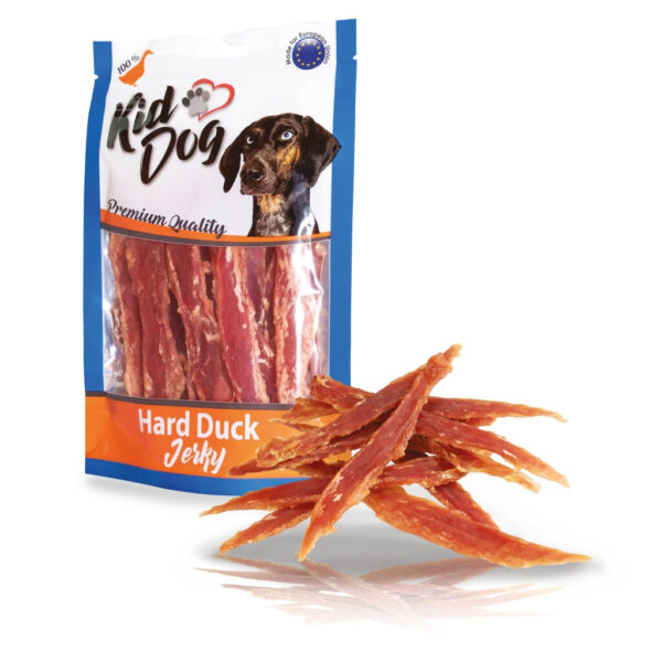 Recompense Naturale pentru Câini cu Piept de Rață - 250 g KidDog