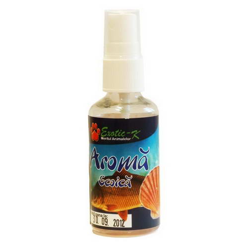 Aroma Spray 50 ml pentru Nadă - Atractant Exotic-K cu Pulverizator