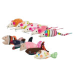 Jucărie pentru pisici Trixie - Soarece sau Pește, 9-12 cm