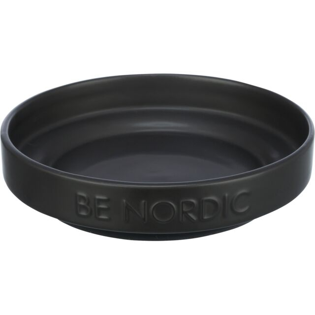 Castron Ceramic Anti-alunecare pentru Pisici Trixie, 0.3 l, Negru Castron Ceramic Anti-alunecare pentru Pisici Trixie, 0.3 l, Negru