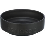 Castron Ceramic Antialunecare Be Nordic 0.5L Negru pentru Câini