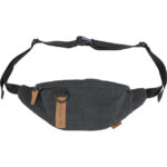 Borseta Trixie Be Nordic cu fermoar, negru/maro, 24x11x8 cm