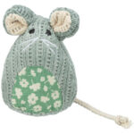 Jucărie pentru pisici Trixie - șoarece cu catnip, 11 cm