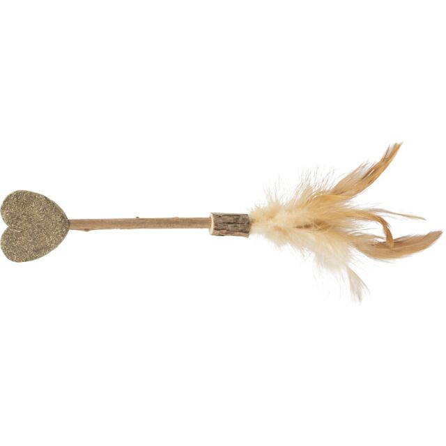 Jucărie pentru pisici Trixie Matatabi Lolly cu pene, 23 cm Jucărie pentru pisici Trixie Matatabi Lolly cu pene, 23 cm