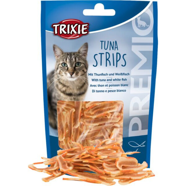 Stripsuri cu Ton pentru Pisici Trixie Premio, 20g
