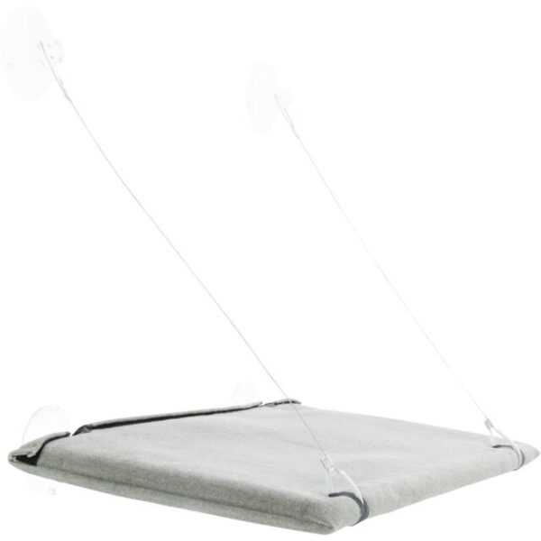 Sezlong Trixie Atasabil pentru Fereastră, Gri, 50x30 cm, până la 12 kg