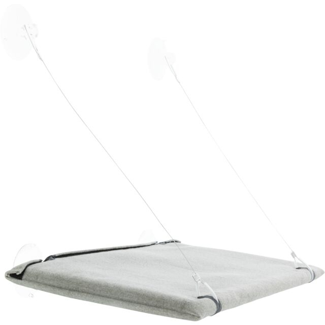 Sezlong Trixie Atasabil pentru Fereastră, Gri, 50x30 cm, până la 12 kg Sezlong Trixie Atasabil pentru Fereastră, Gri, 50x30 cm, până la 12 kg