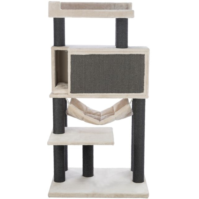 Ansamblu XXL Trixie Maciel cu Hamac și Peșteră, Gri, 78x58x155 cm Ansamblu XXL Trixie Maciel cu Hamac și Peșteră, Gri, 78x58x155 cm