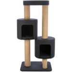 Ansamblu XXL pentru pisici Trixie, Negru, 78 x 58 x 148 cm