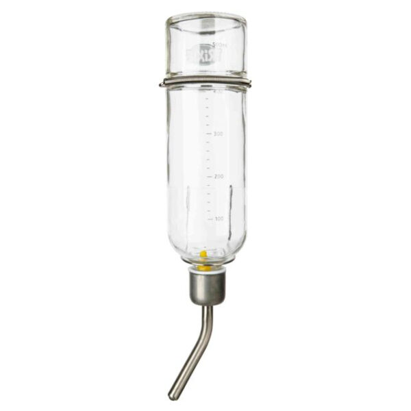 Adapator Drinki Trixie 500 ml cu Capac Inox și Verificare Nivel Apă