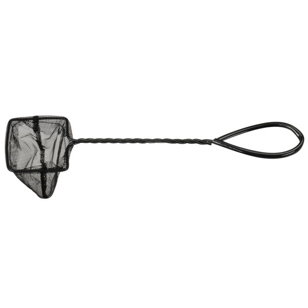 Minciog Acvariu V, 8 cm, Negru - Prindere Ușoară Pești și Resturi