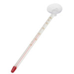 Termometru Aqua Della din Sticlă cu Ventuză pentru Acvariu, 0-50°C
