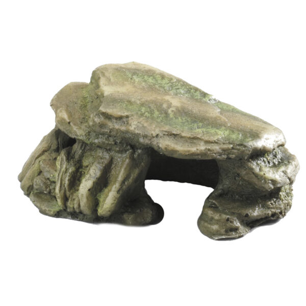 Decor Pietre cu Mușchi Aqua Della - 15 cm, Non-toxic pentru Acvarii