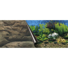 Fundal Dublu Aqua Della pentru Acvariu - Mare și Stancă, 60x30 cm