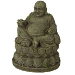 Decor Buddha Bayon din rășină pentru acvarii Aqua Della, 12.5 cm