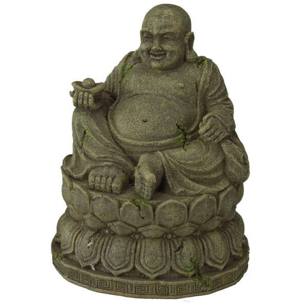 Decor Buddha Bayon din rășină pentru acvarii Aqua Della, 12.5 cm