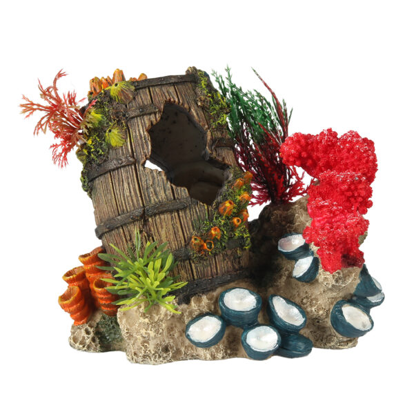 Decor Scufundat Aqua Della pentru Acvarii - 15,3x11,6x13,7 cm