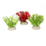 Planta Artificială Hottonia S 10 cm pentru Acvarii și Terarii
