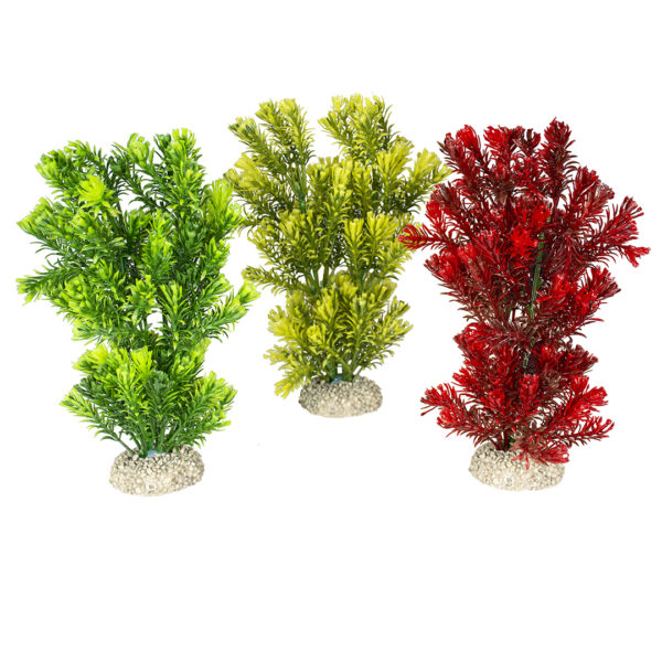 Planta Artificială Aqua Della Canadensis M 23 cm pentru Acvarii și