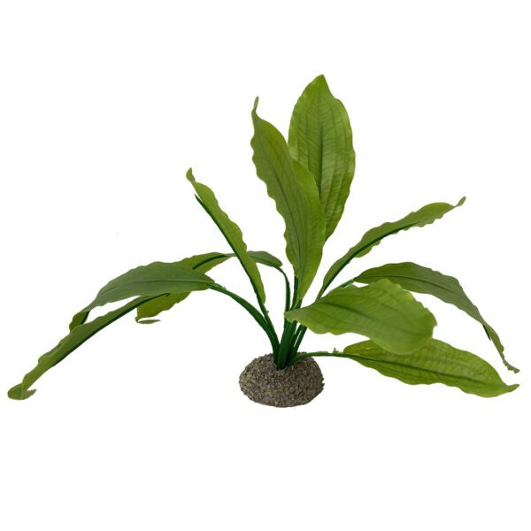 Planta Artificială Echinodorus Verde 24 cm