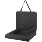 Husă Auto Trixie Neagră pentru Câini, 61x10x50 cm, Ușor de Montat