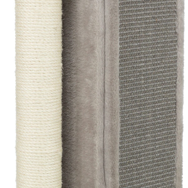 Placă de zgariat colț Trixie cu sisal, gri, 19 x 58 x 19 cm