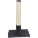 Stalp de zgariat Trixie Batres, 62 cm, gri, 38x38 cm, sisal