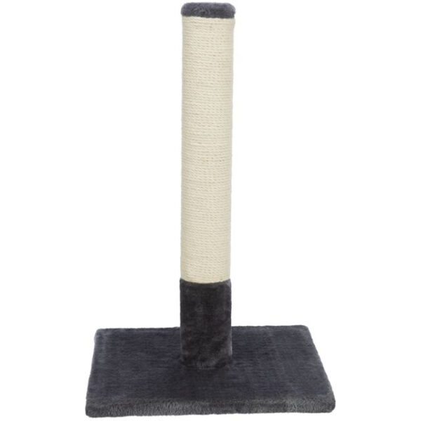 Stalp de zgariat Trixie Batres, 62 cm, gri, 38x38 cm, sisal