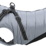 Haină cu ham Trixie Pontis, Mărimea S, 36 cm, Gri, pentru câini