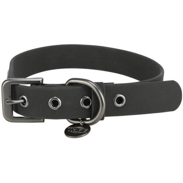 Zgarda Trixie City Style Negru 35-42 cm, rezistentă la apă