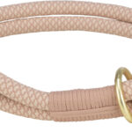 Zgarda Trixie Coarda Soft pentru Câini, S: 35 cm, Roz/Roz Light