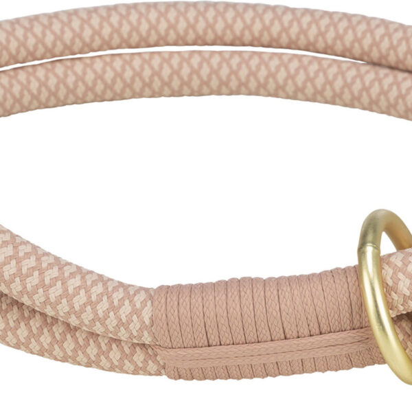 Zgarda Trixie Coarda Soft pentru Câini, S: 35 cm, Roz/Roz Light