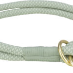 Zgarda Trixie Coarda Soft Ajustabilă, 35 cm, Verde Salvie/Menta