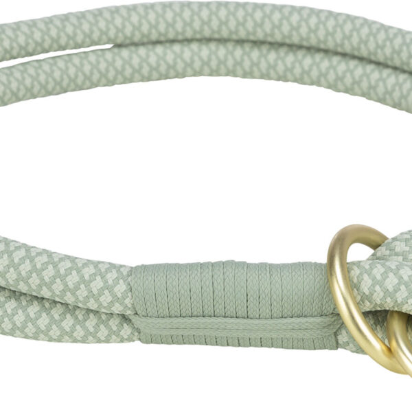 Zgarda Trixie Coarda Soft Ajustabilă, 35 cm, Verde Salvie/Menta