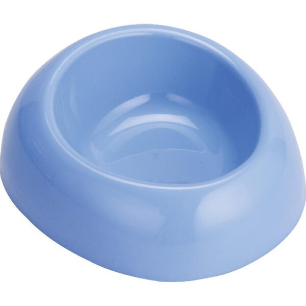 Castron Oval pentru Pisici și Câini, Albastru, 0.8 l - Happet