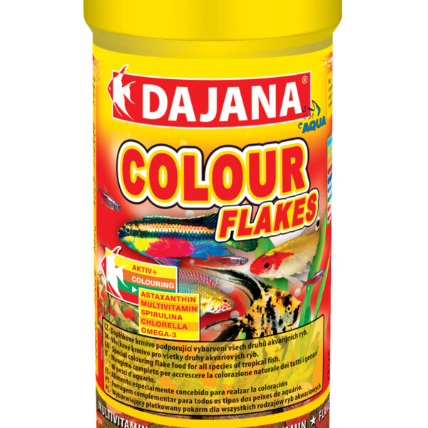 Fulgii Colorati Dajana Pet, 300 ml - Hrană pentru Pești