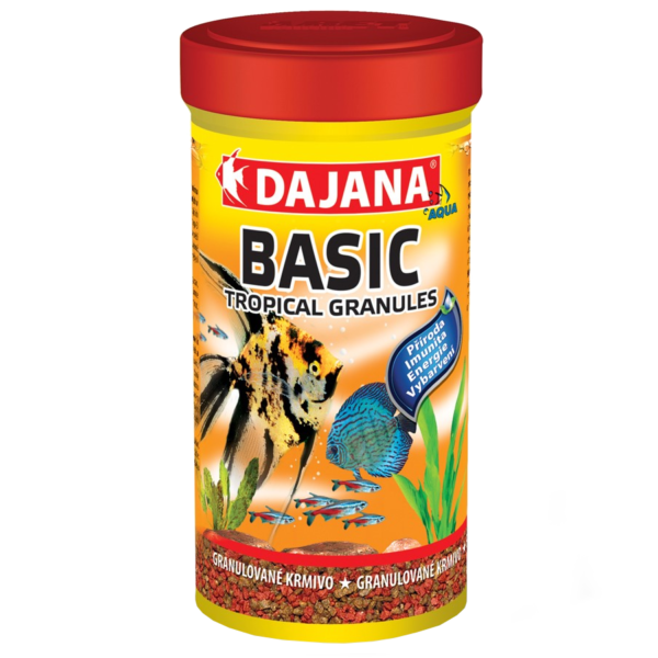 Granule Dajana Pet pentru Pești Tropicali - 250 ml