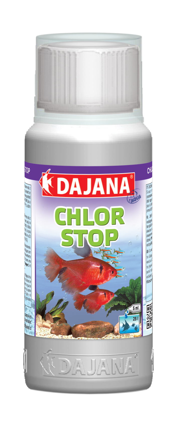 Dajana Chlor Stop, Soluție 500 ml pentru Îndepărtarea Clorului din Apă Dajana Chlor Stop, Soluție 500 ml pentru Îndepărtarea Clorului din Apă