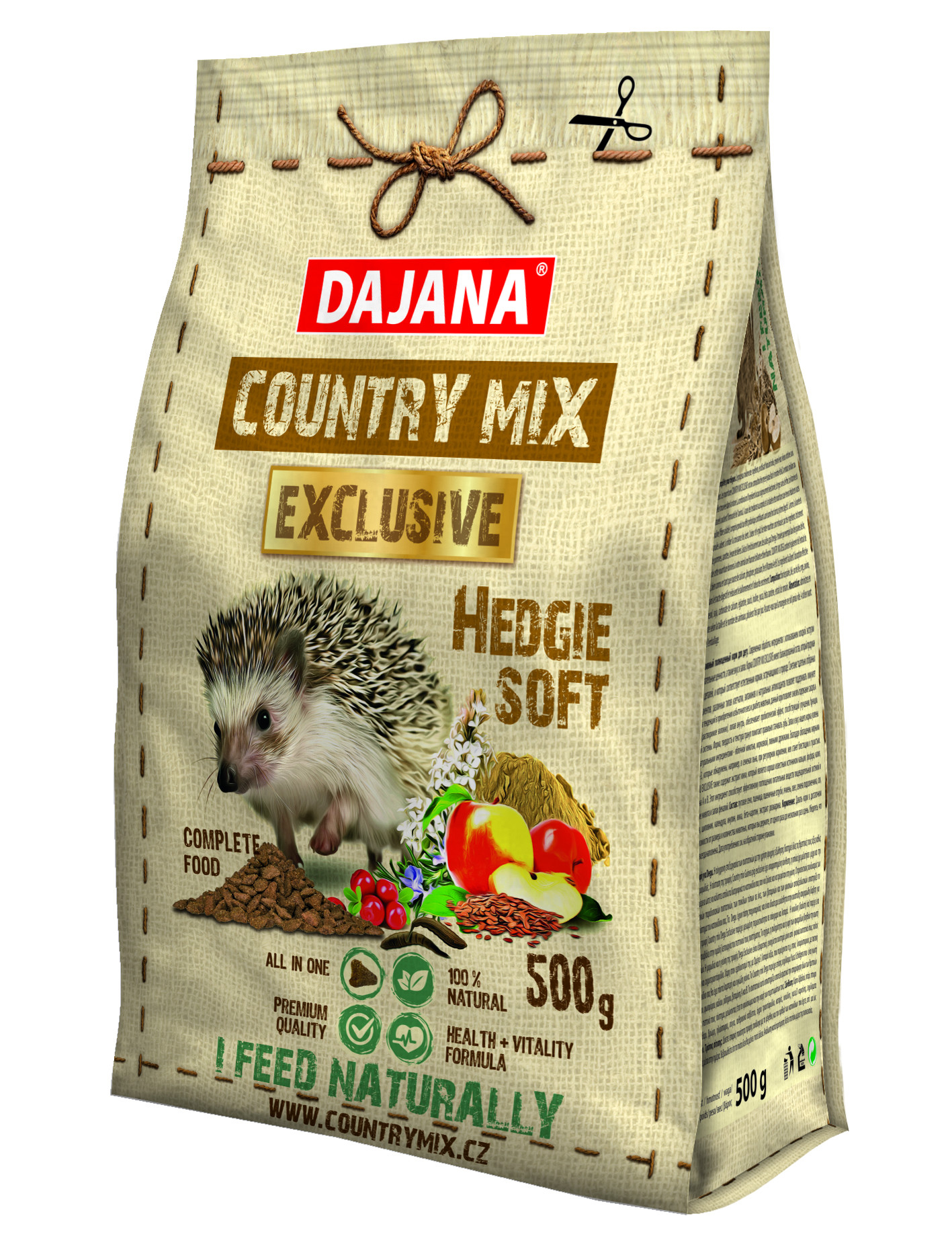 Hrana Completa Dajana Pet pentru Arici, 500 g - Country Mix Exclusive Hrana Completa Dajana Pet pentru Arici, 500 g - Country Mix Exclusive