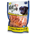 Recompense KidDog pentru câini - Inele din piept de pui, 250 g