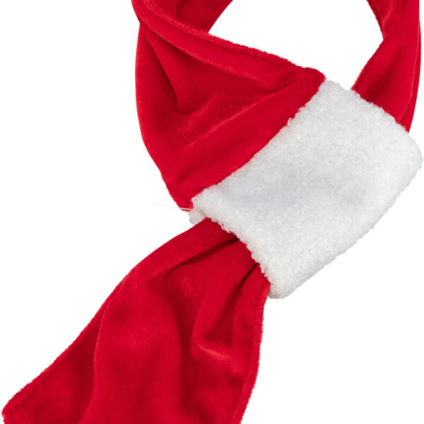 Esarfa Reglabilă pentru Câini Trixie, Xmas, Roșu/Alb, 70 cm