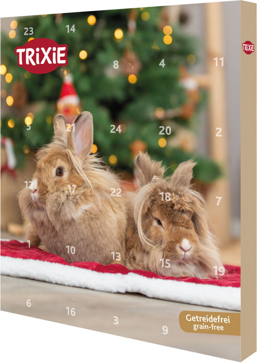 Calendar Advent cu Delicii pentru Rozătoare - Trixie 30x34 cm Calendar Advent cu Delicii pentru Rozătoare - Trixie 30x34 cm