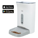 Hranitor Automat Trixie TX8 Smart 2.0 cu Cameră, 4.5 l, Alb/Gri