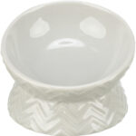 Castron Ceramic Ergonomic pentru Câini și Pisici, 0.15 l, Taupe Trixie