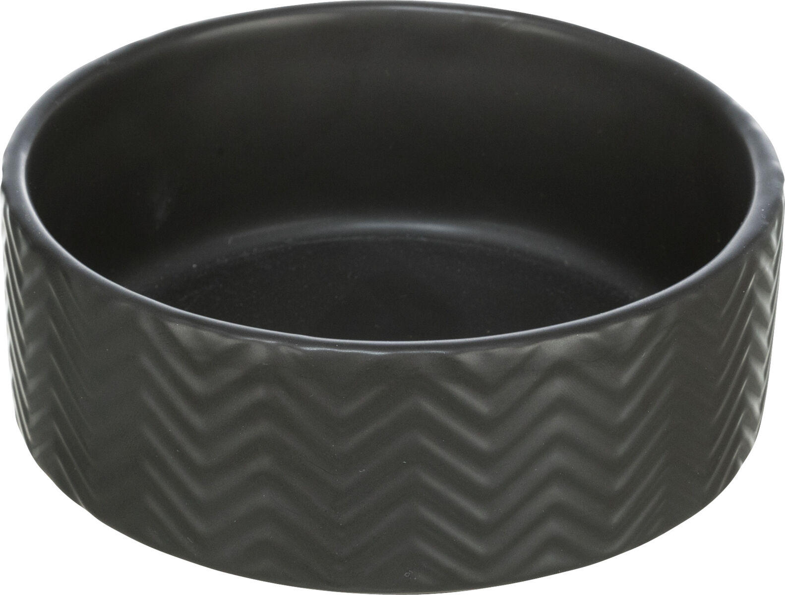 Castron ceramic Trixie 0.4 l, 13 cm, Negru - pentru câini Castron ceramic Trixie 0.4 l, 13 cm, Negru - pentru câini