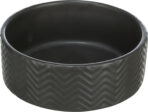 Castron Ceramic Negru 0.9L pentru Câini - Trixie, 16 cm