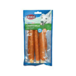 Batoane Rulouri cu Pui pentru Câini, Denta Fun, 3 buc, 17 cm