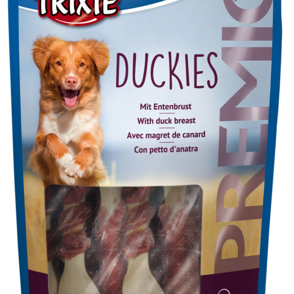 Recompense Trixie pentru câini cu carne de rață, 100 g, fără gluten