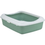 Litiera Trixie Classic cu Rama Verde Salvie, 37x15x48 cm